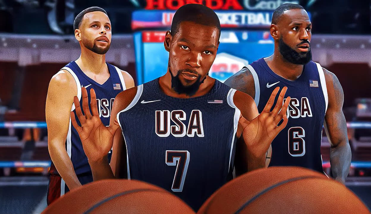 美国男篮备战东京奥运，冲击金牌